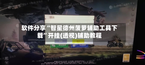 软件分享“智星德州菠萝辅助工具下载	”开挂(透视)辅助教程-第2张图片