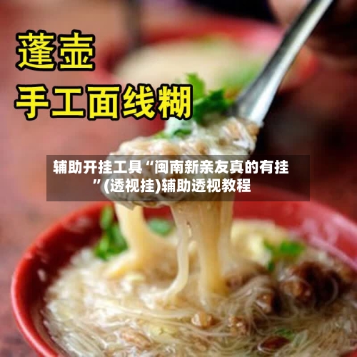 辅助开挂工具“闽南新亲友真的有挂”(透视挂)辅助透视教程-第3张图片