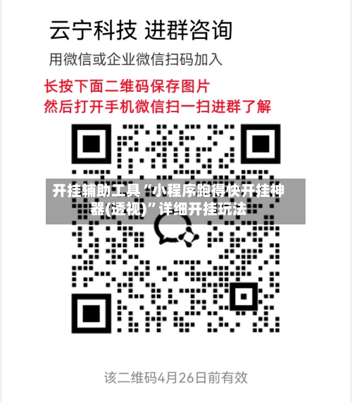 开挂辅助工具“小程序跑得快开挂神器(透视)”详细开挂玩法