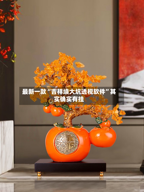 最新一款“吉祥填大坑透视软件”其实确实有挂-第2张图片