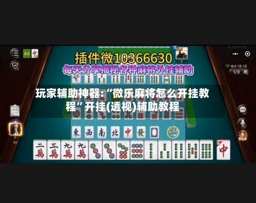 玩家辅助神器:“微乐麻将怎么开挂教程”开挂(透视)辅助教程-第1张图片