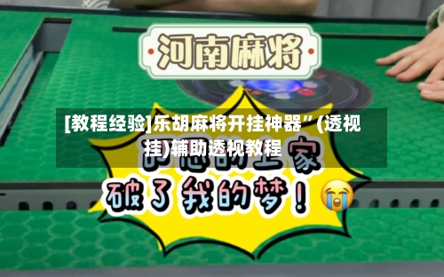 [教程经验]乐胡麻将开挂神器”(透视挂)辅助透视教程-第1张图片