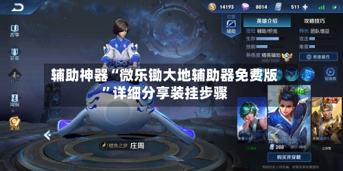 辅助神器“微乐锄大地辅助器免费版	”详细分享装挂步骤-第2张图片