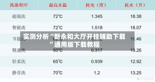 实测分析“新永和大厅开挂辅助下载”通用版下载教程-第2张图片