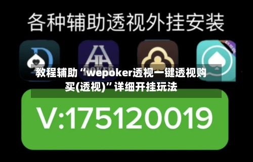 教程辅助“wepoker透视一键透视购买(透视)”详细开挂玩法-第1张图片