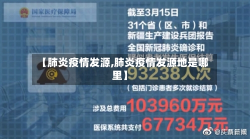 【肺炎疫情发源,肺炎疫情发源地是哪里】-第2张图片