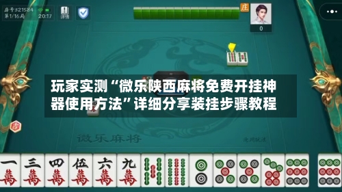 玩家实测“微乐陕西麻将免费开挂神器使用方法”详细分享装挂步骤教程-第3张图片