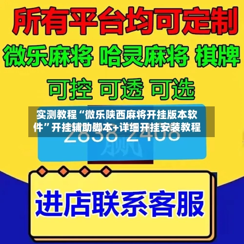 实测教程“微乐陕西麻将开挂版本软件”开挂辅助脚本+详细开挂安装教程