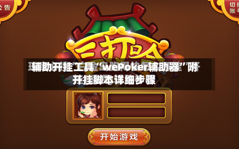 辅助开挂工具“wePoker辅助器”附开挂脚本详细步骤-第2张图片