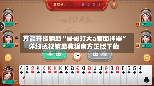 万能开挂辅助“哥哥打大a辅助神器”详细透视辅助教程官方正版下载-第2张图片