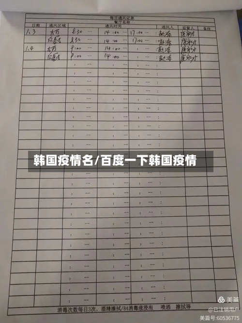 韩国疫情名/百度一下韩国疫情