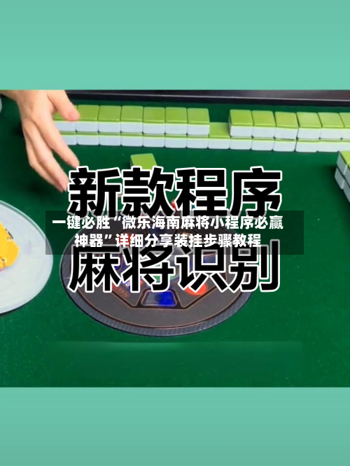 一键必胜“微乐海南麻将小程序必赢神器”详细分享装挂步骤教程-第1张图片