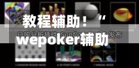 教程辅助！“wepoker辅助器安装包”开挂(透视)辅助教程