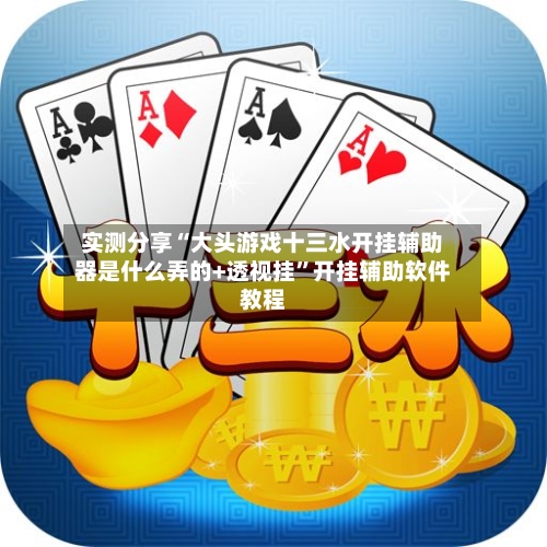 实测分享“大头游戏十三水开挂辅助器是什么弄的+透视挂”开挂辅助软件教程