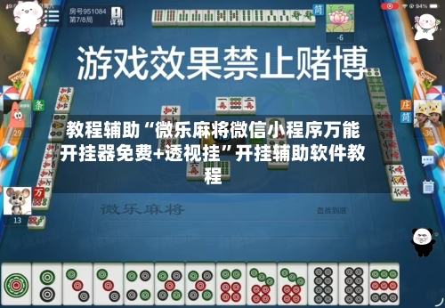 教程辅助“微乐麻将微信小程序万能开挂器免费+透视挂”开挂辅助软件教程-第2张图片