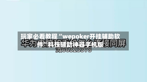 玩家必看教程“wepoker开挂辅助软件	”科技辅助神器手机版-第2张图片