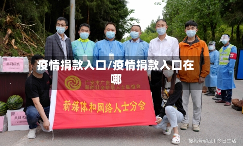 疫情捐款入口/疫情捐款入口在哪-第1张图片