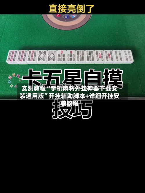 实测教程“手机麻将外挂神器下载安装通用版”开挂辅助脚本+详细开挂安装教程-第1张图片