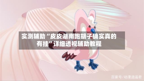 实测辅助“皮皮湖南跑胡子确实真的有挂	”详细透视辅助教程-第1张图片