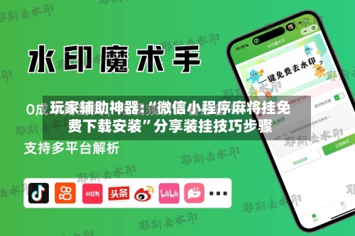 玩家辅助神器:“微信小程序麻将挂免费下载安装”分享装挂技巧步骤-第2张图片