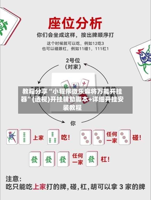 教程分享“小程序微乐麻将万能开挂器”(透视)开挂辅助脚本+详细开挂安装教程-第2张图片