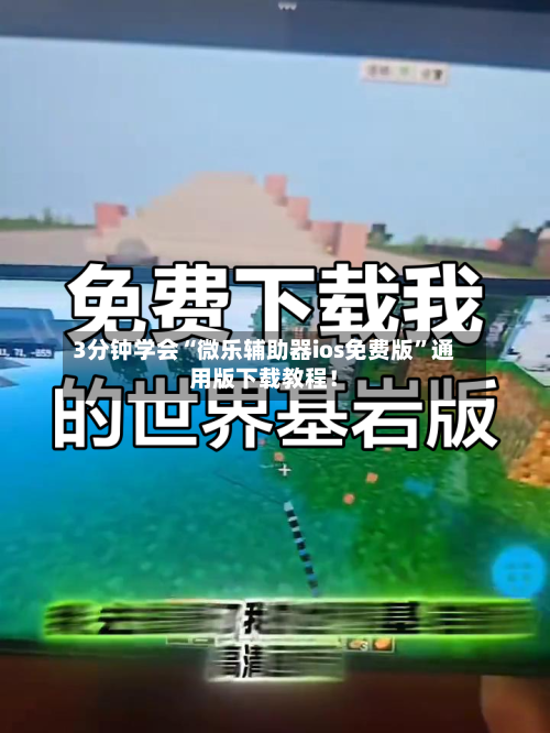 3分钟学会“微乐辅助器ios免费版”通用版下载教程！-第3张图片