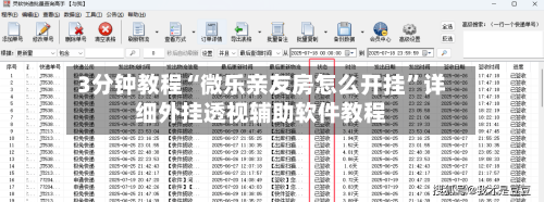 3分钟教程“微乐亲友房怎么开挂	”详细外挂透视辅助软件教程-第2张图片