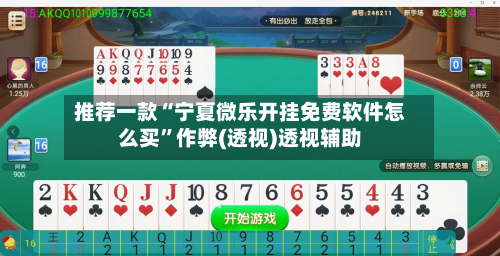 推荐一款“宁夏微乐开挂免费软件怎么买”作弊(透视)透视辅助-第3张图片