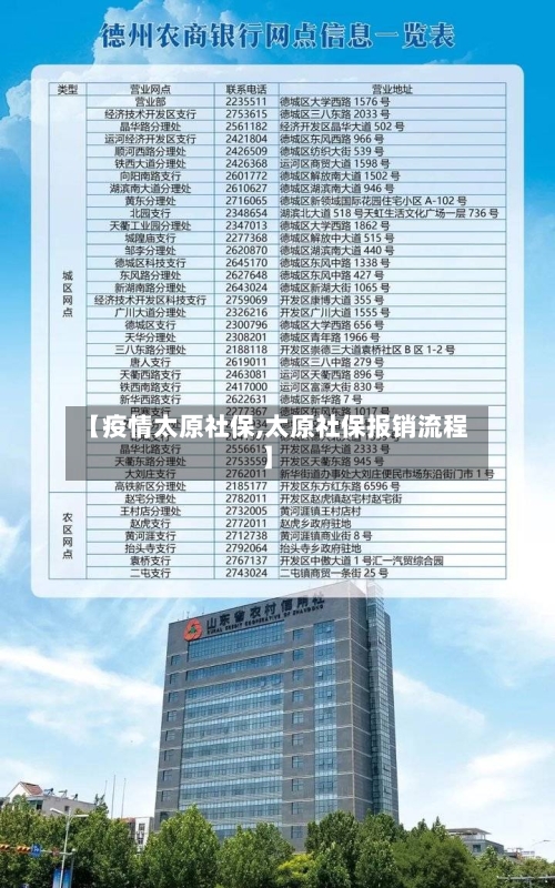 【疫情太原社保,太原社保报销流程】-第1张图片