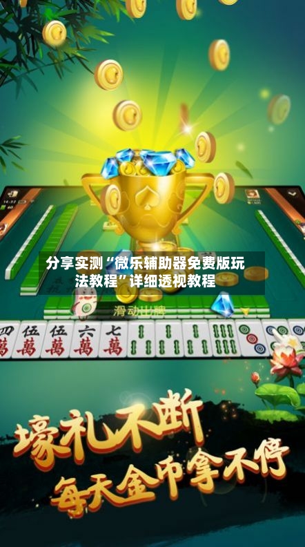 分享实测“微乐辅助器免费版玩法教程”详细透视教程-第3张图片