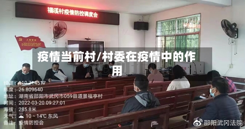 疫情当前村/村委在疫情中的作用-第2张图片