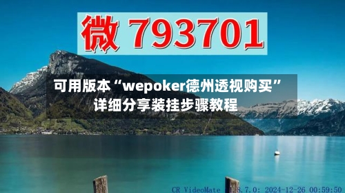 可用版本“wepoker德州透视购买”详细分享装挂步骤教程-第3张图片