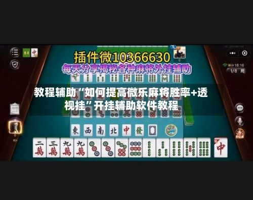 教程辅助“如何提高微乐麻将胜率+透视挂”开挂辅助软件教程-第2张图片