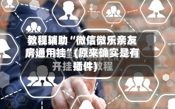 教程辅助“微信微乐亲友房通用挂”(原来确实是有插件)-第3张图片