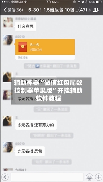 辅助神器“微信红包尾数控制器苹果版”开挂辅助软件教程-第2张图片