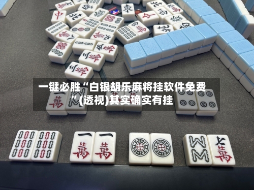 一键必胜“白银胡乐麻将挂软件免费”(透视)其实确实有挂-第1张图片