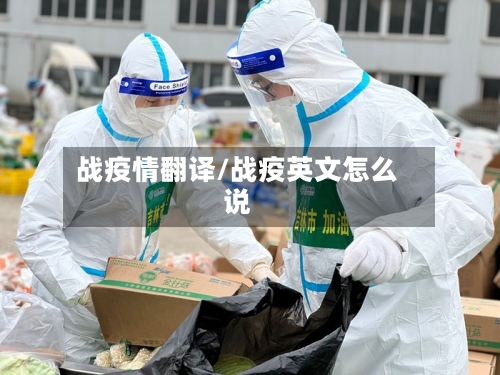 战疫情翻译/战疫英文怎么说-第2张图片