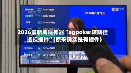 2026最新助赢神器“agpoker辅助挂透视插件”(原来确实是有插件)-第1张图片