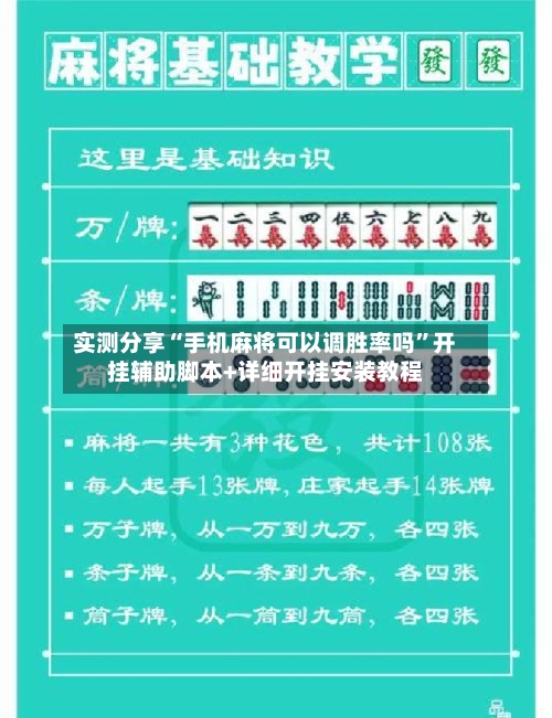 实测分享“手机麻将可以调胜率吗”开挂辅助脚本+详细开挂安装教程-第3张图片