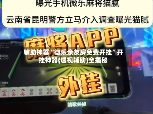 辅助神器“微乐亲友房免费开挂	”开挂神器{透视辅助}全揭秘-第3张图片