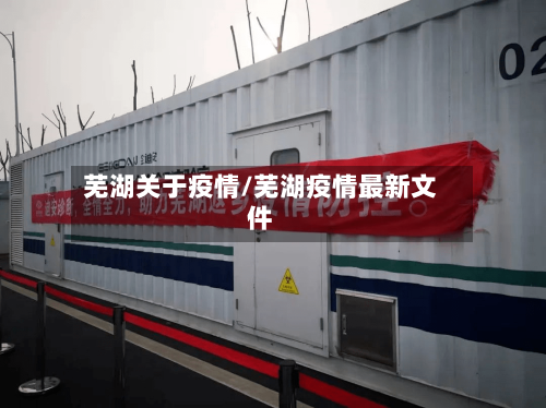 芜湖关于疫情/芜湖疫情最新文件-第1张图片