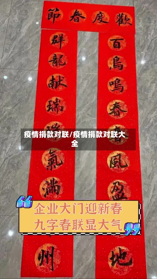 疫情捐款对联/疫情捐款对联大全-第3张图片