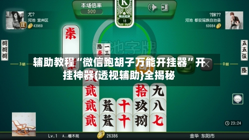 辅助教程“微信跑胡子万能开挂器”开挂神器{透视辅助}全揭秘-第2张图片