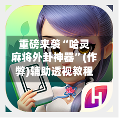 重磅来袭“哈灵麻将外卦神器”(作弊)辅助透视教程-第3张图片