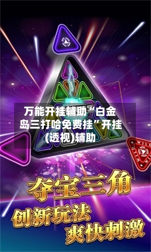 万能开挂辅助“白金岛三打哈免费挂”开挂(透视)辅助-第3张图片