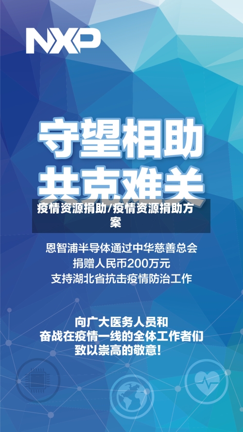 疫情资源捐助/疫情资源捐助方案-第2张图片