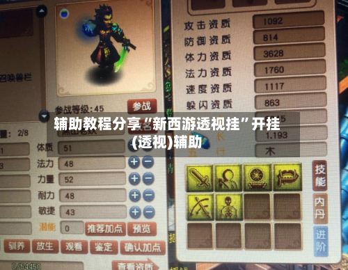 辅助教程分享“新西游透视挂	”开挂(透视)辅助-第3张图片