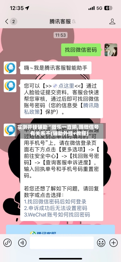 实测开挂辅助“微乐一直输,跟微信号有关系不(辅助外挂+教程)-第3张图片