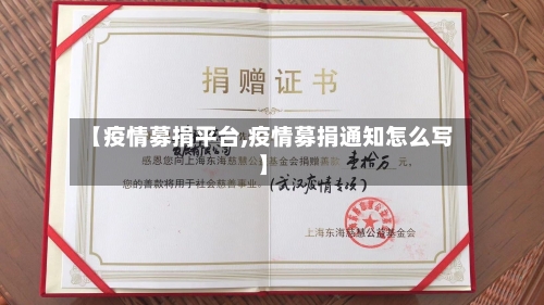 【疫情募捐平台,疫情募捐通知怎么写】-第2张图片
