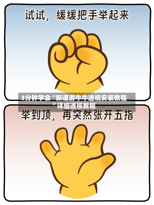 3分钟学会“新道游牛牛透视安装教程”详细透视教程-第1张图片